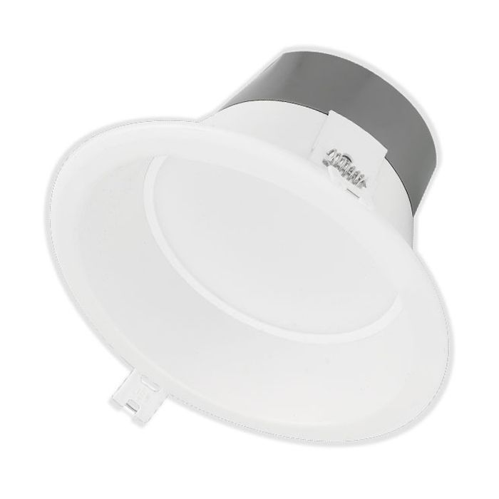 BELL Lighting 10583 9W Arial Pro LED Integrated Fixed Emergency Downlight, Cool White 4000K
