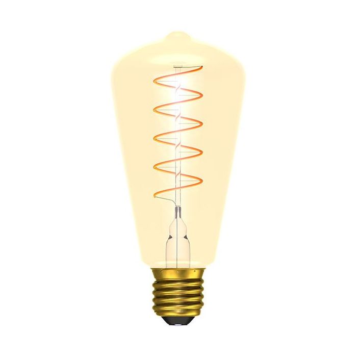 Bell Lighting 4W LED Vintage Soft Coil Squirrel Cage Dimmable ES Amber 2000K