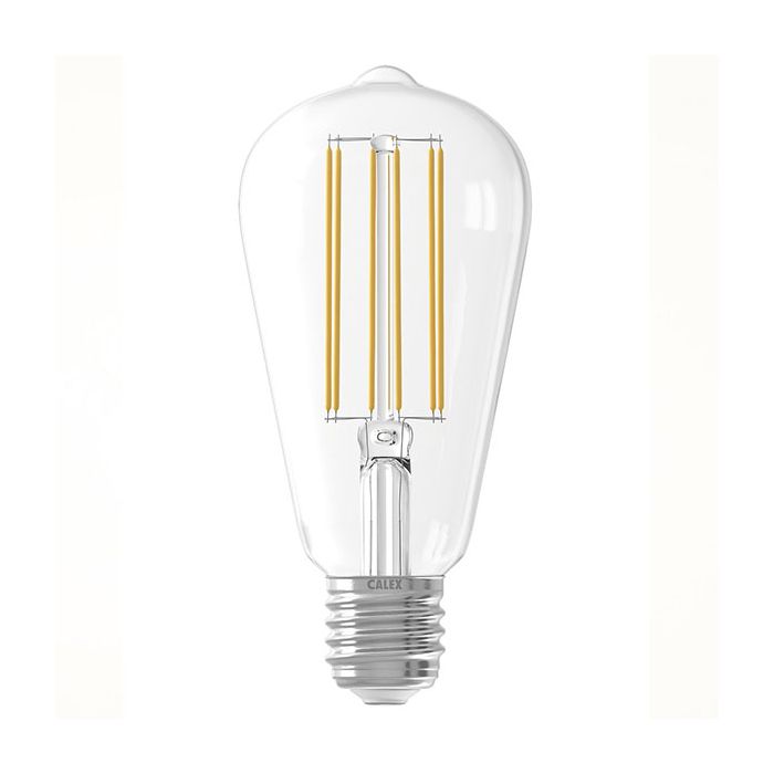 Calex Filament LED Rustic Lamp 240V 4W 2300K Clear Dimmable