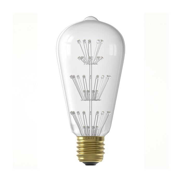 Calex Pearl LED Rustic Lamp 240V 2W 280lm E27 2100K