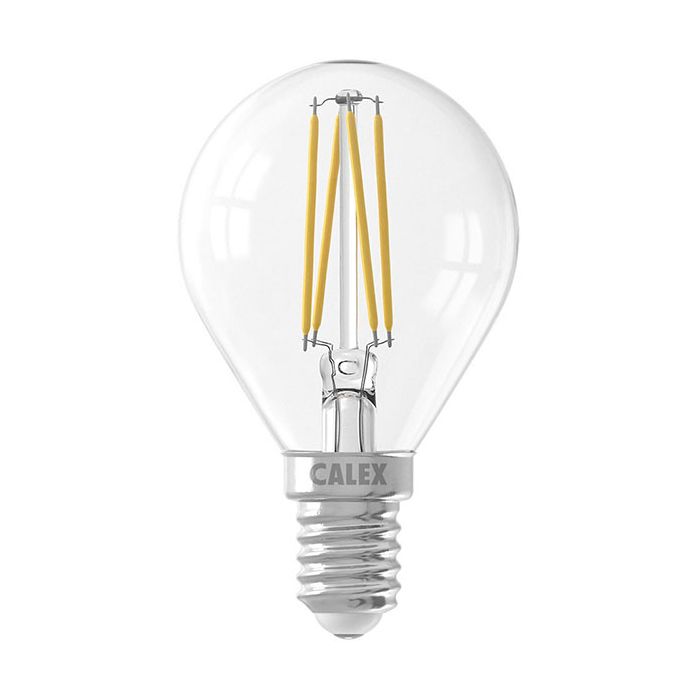 Calex Filament LED Dimmable Spherical Lamps 240V 3.5W 2700K