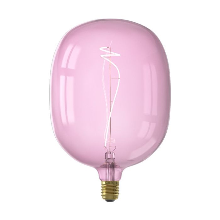 Calex AVESTA LED Lamp 240V 4W 80lm E27, Quartz Pink 2000K dimmable