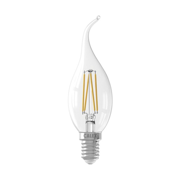 Calex Filament LED Dimmable Candle Tip Lamps 240V 3,5W 2700K