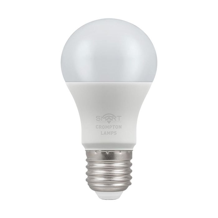 CROMPTON SMART LED LAMP 8.5W E27 RGB+WARM WHITE 3000K DIM