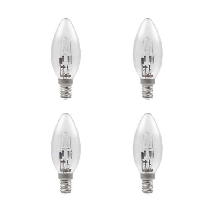 Crompton 18w Halogen Candle SES - 4 PACK