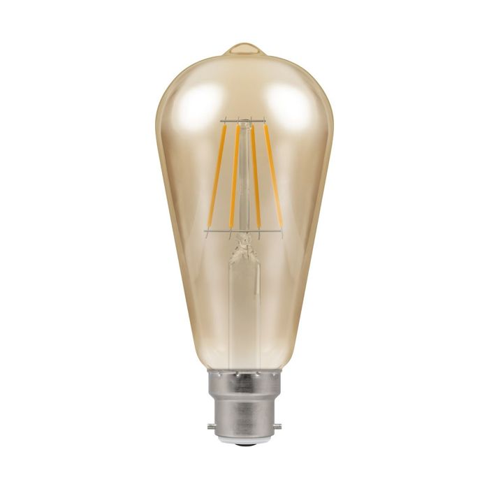 Crompton LED Filament Squirrel Dimmable 7.5W 240v 2200k BC-B22d