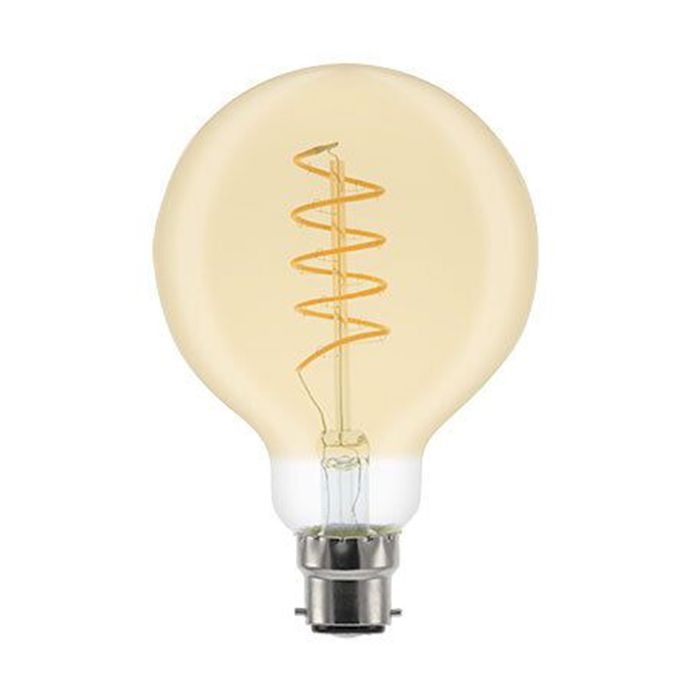 GE LED FILAMENT HELIAX GLOBE G80 5.5W B22/BC 2000K DIMMABLE
