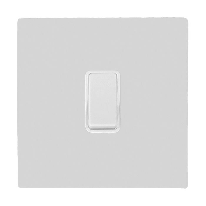 Hamilton Sheer CFX Primed White Paintable 1 Gang 2 Way Light Switch