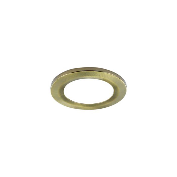 Integral Ecoguard Fire Rated Downlight Bezel Accessory - Antique Brass