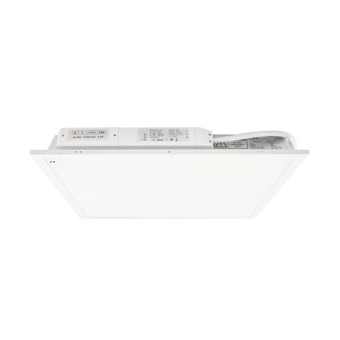 Integral Compact High Performance 600x600 Emergency LED Panel 43w 4000K 