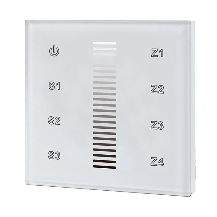 Integral LED ILRC020 RF Single Colour Wall-mounted Touch Remote 4 Zone