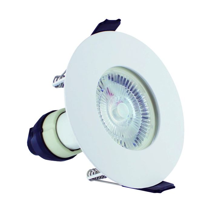 Integral LED White Round Fire-Rated Downlight 