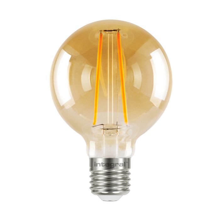 Integral Sunset Vintage Globe 80mm 2.5W 821356 (40W) 1800K 170lm E27 Non-Dimmable Lamp