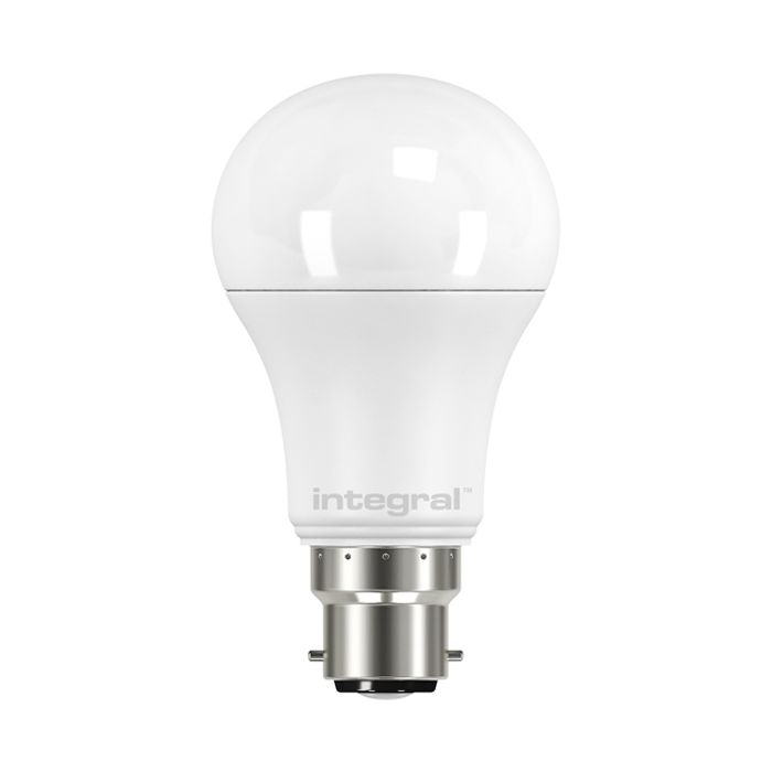 Integral LED 13.5W-100W Classic Globe GLS 2700K B22 Non-Dimmable Frosted Lamp.