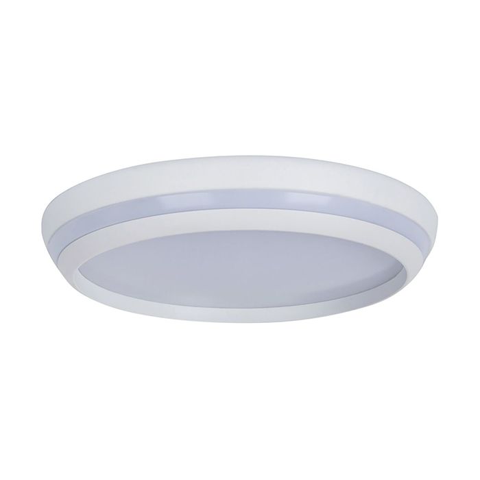 LUTEC Large Cepa Smart Colour Changing Surface Mounted Decorative Ceiling Light - White