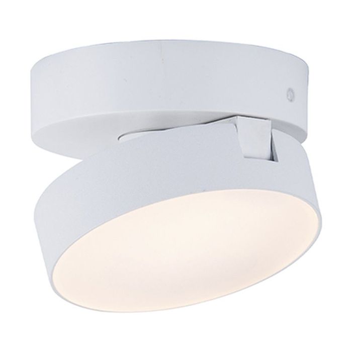 LUTEC Stanos Smart Tunable Whte Surface Mounted Spot Light - White