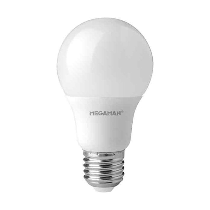 Megaman LED E27 Opal Dimmable GLS 8.5W Cool White
