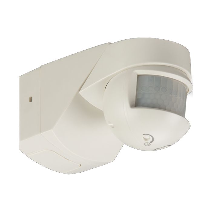 ML Knightsbridge OS001 White Professional Outdoor Motion Sensor 200° Angle 230V 50Hz IP55