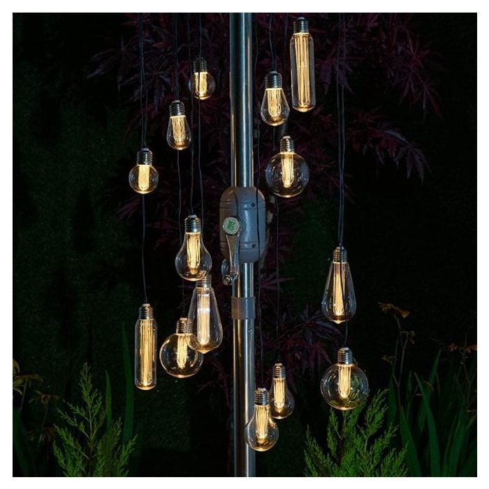 Noma Outdoor Bulb Chandelier