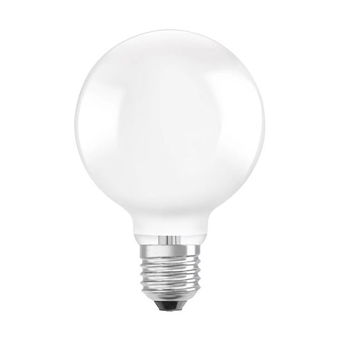 Osram 4W E27 Ultra-Efficient 3000K LED Frosted 95mm Globe