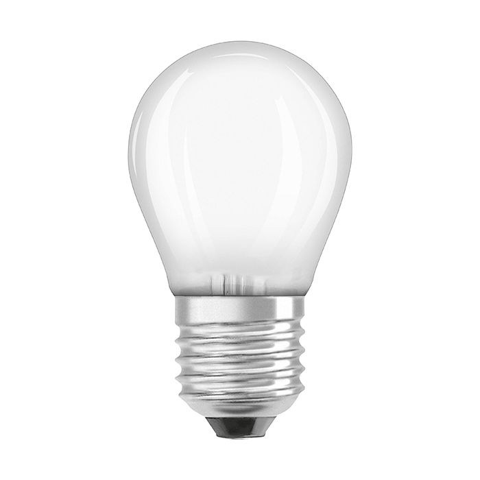 Osram LED Frosted Golfball 4W 4000K E27 (Non-Dim)