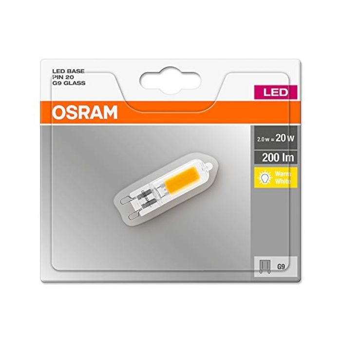 Osram LED G9 2W-20W 2700K Non-Dim 200lum