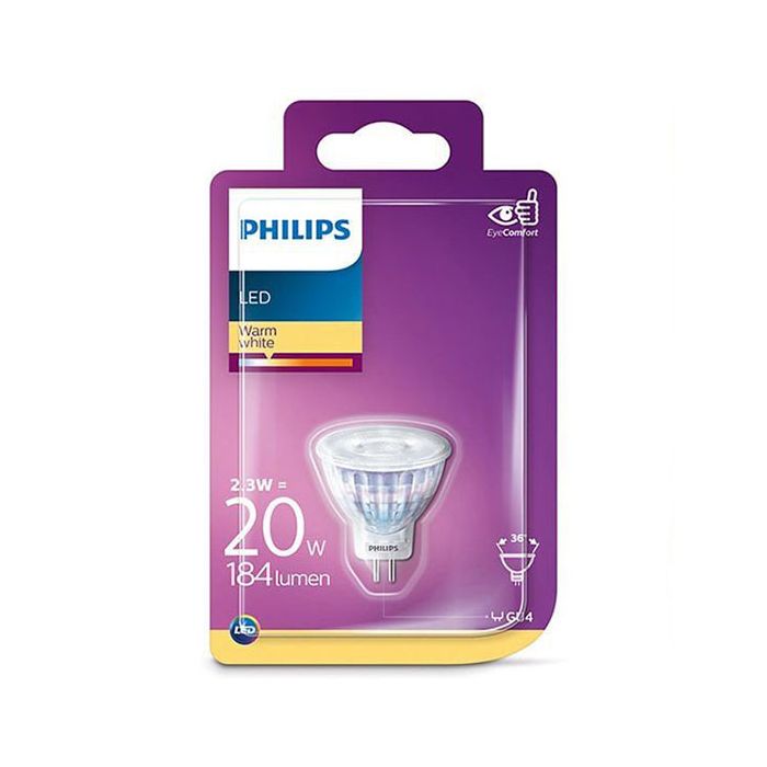 Philips 2.3w LED Mr11 GU4 Spotlight 827 36deg