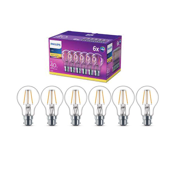 Philips Consumer LED 4w A60 Pack of Six