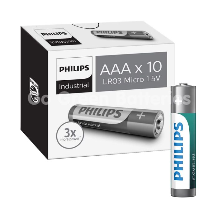 Philips MN2400 AAA Industrial Batteries (PACK OF 10)