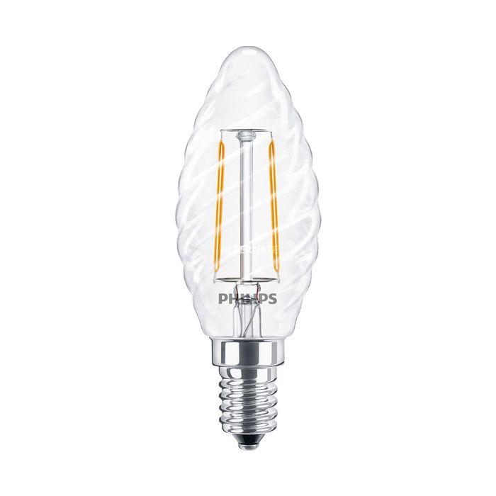 Philips Signify CLA LEDLuster ND 2-25W ST35 B22 827 CL