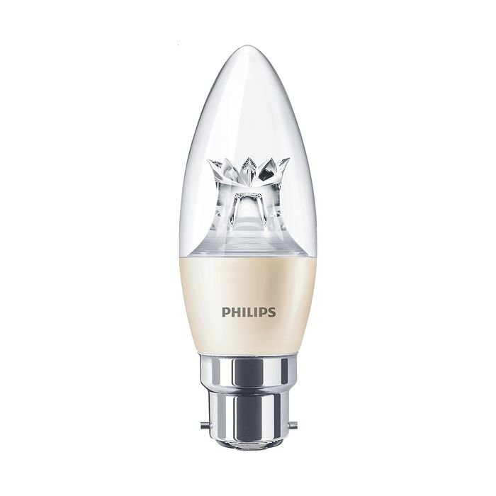 Philips Signify MASTER LEDcandle DT 6-40W B22 B38 CL