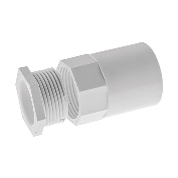 PVC Conduit Female Adaptor - 20mm White
