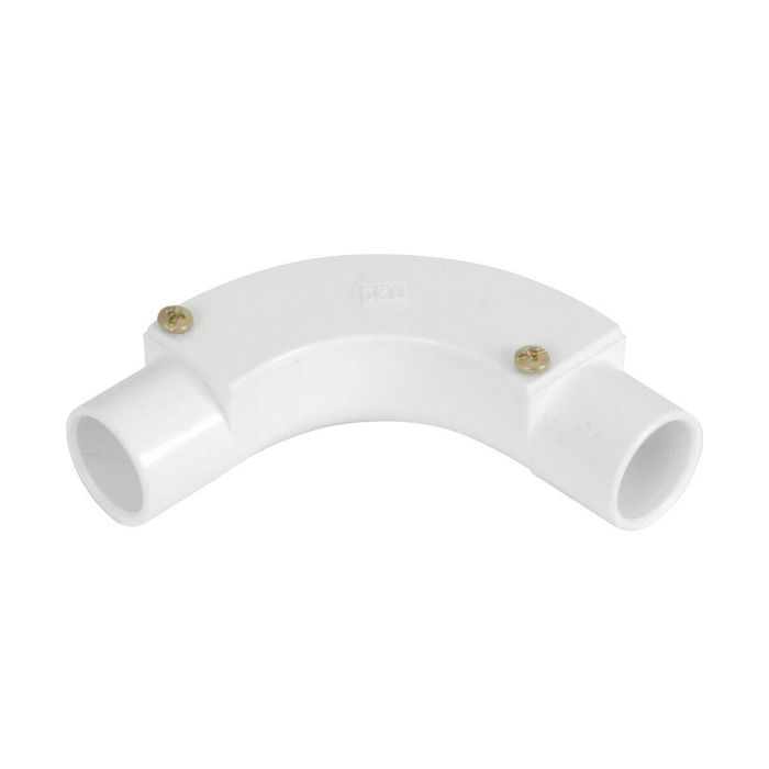 PVC Conduit Inspection Bend - 20mm White