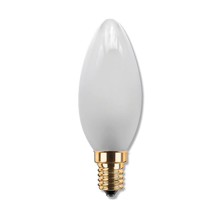 SegulaLED 50200 3.5w Candle Matt 100mm E14 200lm 2200k Dimmable