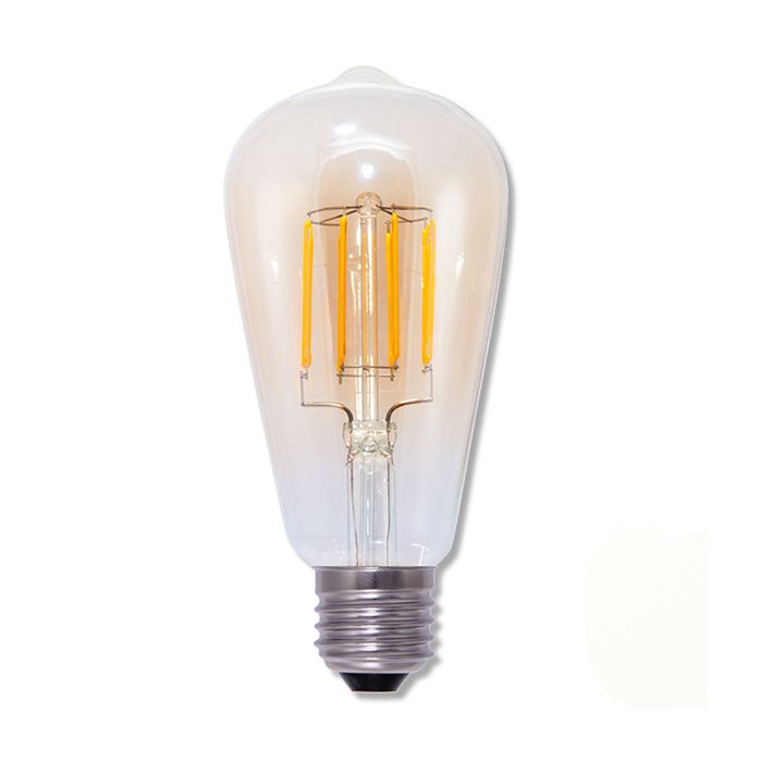 SegulaLED 50296 6w Rustica Gold ST64 E27 350lm 2000K Dimmable