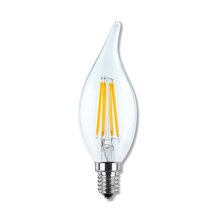 SegulaLED Bright Line 60812 4w Candle wind blast clear 340lm 2700K