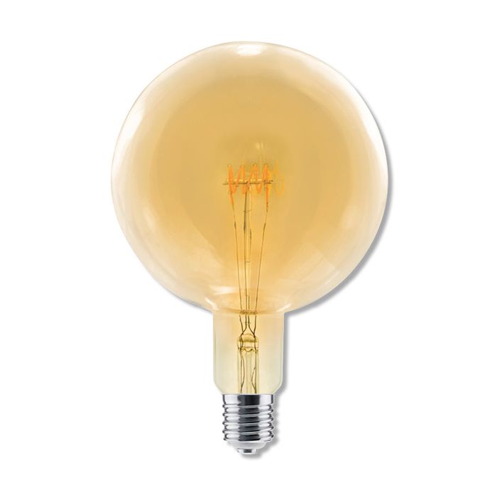 SegulaLED Design Line 50401 8w Grand Globe 200 Gold E40 300lm 2000K Dimmable