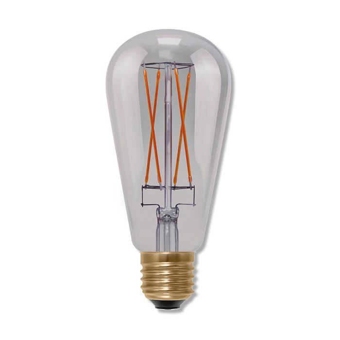 SegulaLED Vintage 50500 6w Rustika ST64 E27 200lm 2000K Dimmable