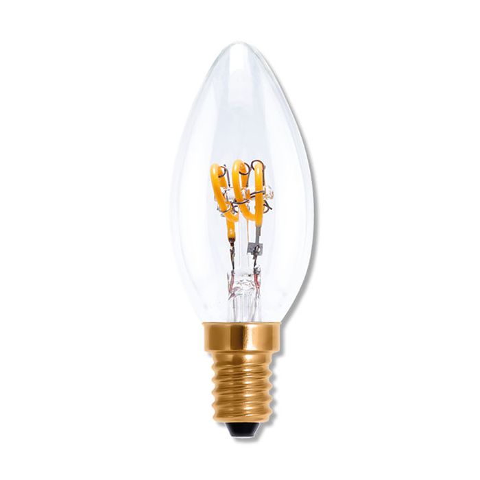 SegulaLED Vintage Line 50521 2.7w Candle Curved E14 90lm 2200K Dimmable