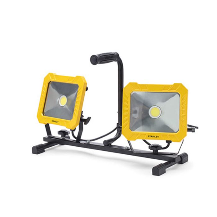 Stanley 2x33w COBLED Worklight Black/Yellow 