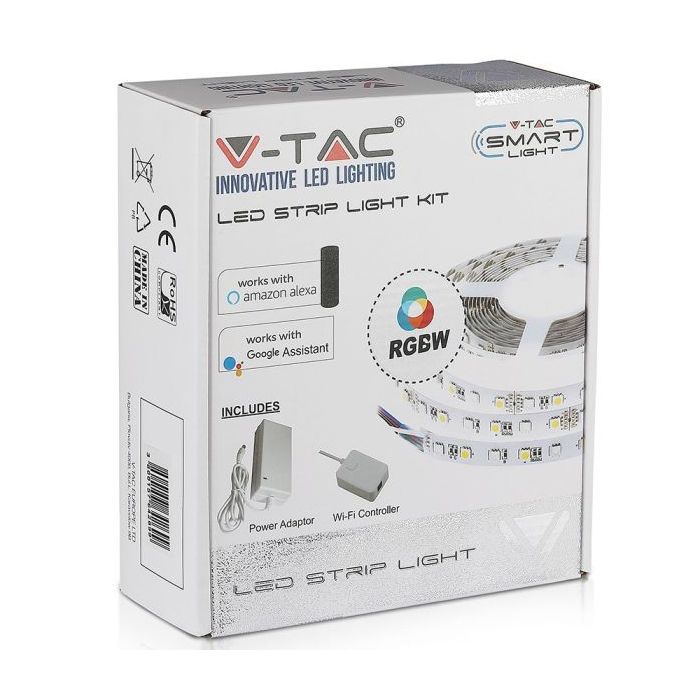V-TAC LED Smart Strip Light Kit RGBW
