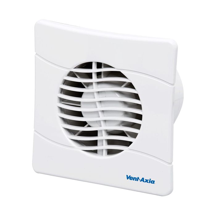 Vent Axia 436532 BAS100SLT 4'' Extractor Fan With Timer