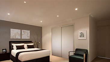 hospitality Bedroom downlights