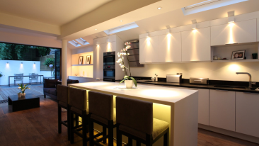 kitchen & dining lighting and electricals